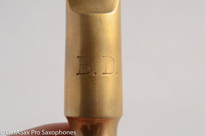 Dukoff Hollywood Metal Tenor Saxophone Mouthpiece 7* Refaced from 5* Great! MPC610