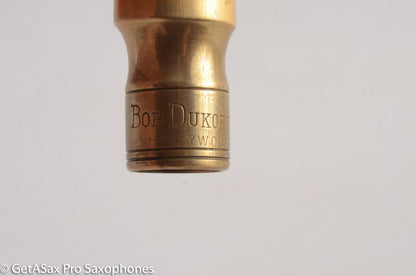 Dukoff Hollywood Metal Tenor Saxophone Mouthpiece 7* Refaced from 5* Great! MPC610
