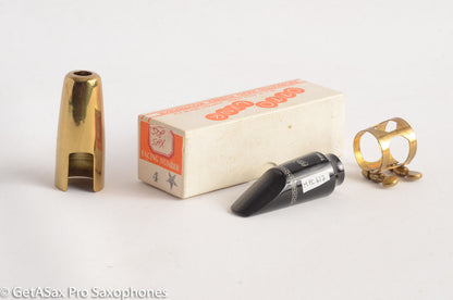 Otto Link Tone Edge Slant Signature Soprano Mouthpiece New Old Stock 4*