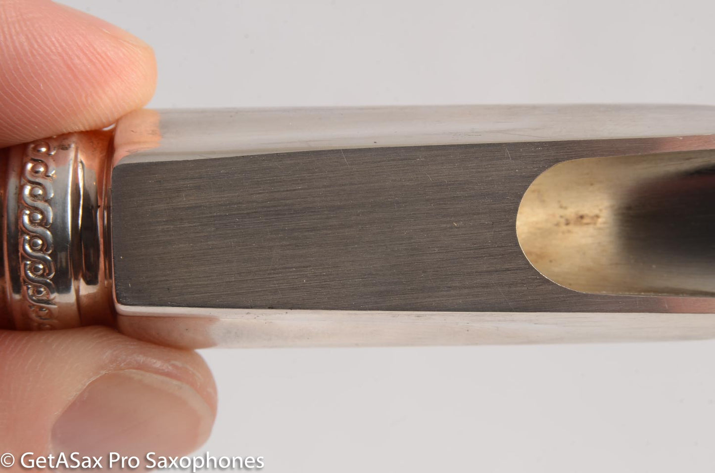 Selmer NOS Scroll Shank Metal C* Soprano Saxophone Mouthpiece MPC621