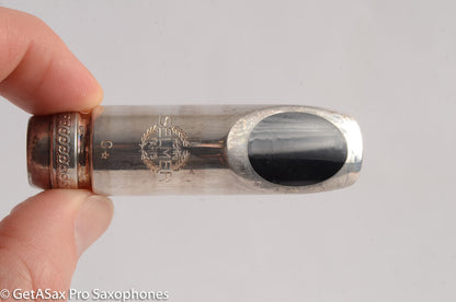 Selmer NOS Scroll Shank Metal C* Soprano Saxophone Mouthpiece MPC621