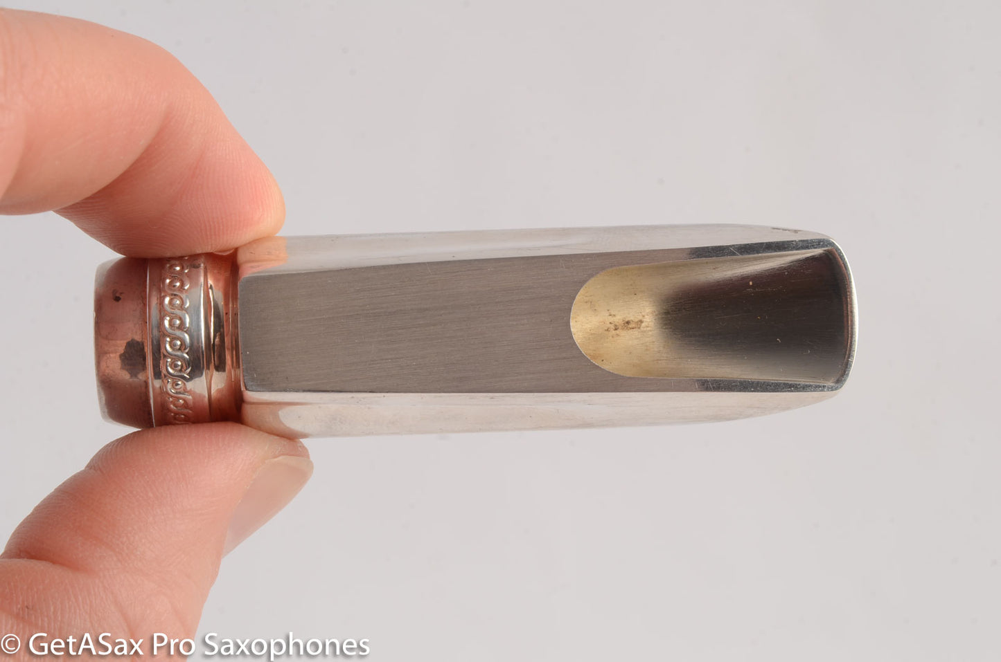 Selmer NOS Scroll Shank Metal C* Soprano Saxophone Mouthpiece MPC621