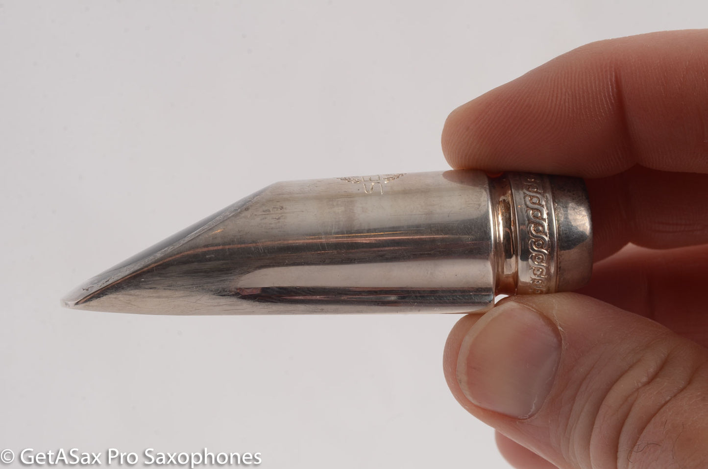 Selmer NOS Scroll Shank Metal C* Soprano Saxophone Mouthpiece MPC621