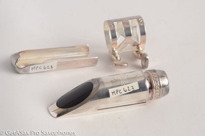 Selmer NOS Scroll Shank Metal C** Soprano Saxophone Mouthpiece MPC623