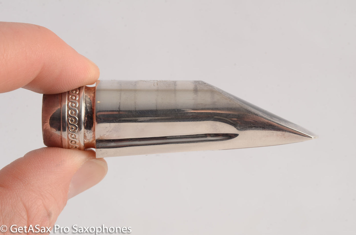 Selmer NOS Scroll Shank Metal C** Soprano Saxophone Mouthpiece MPC623
