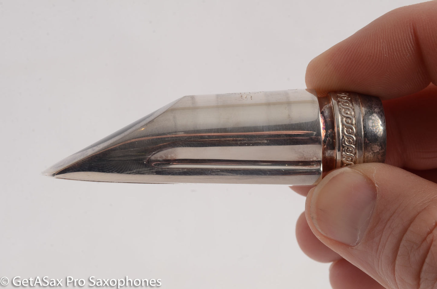 Selmer NOS Scroll Shank Metal C** Soprano Saxophone Mouthpiece MPC623