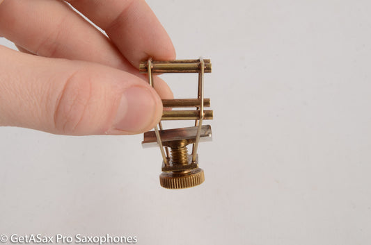 Francois Louis Silver Alto Hard Rubber Size Ligature