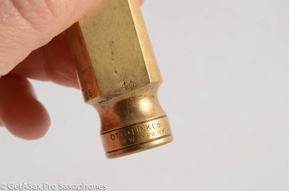 Otto Link Metal Tone Master 4* Alto Saxophone Mouthpiece Beautiful! MPC671