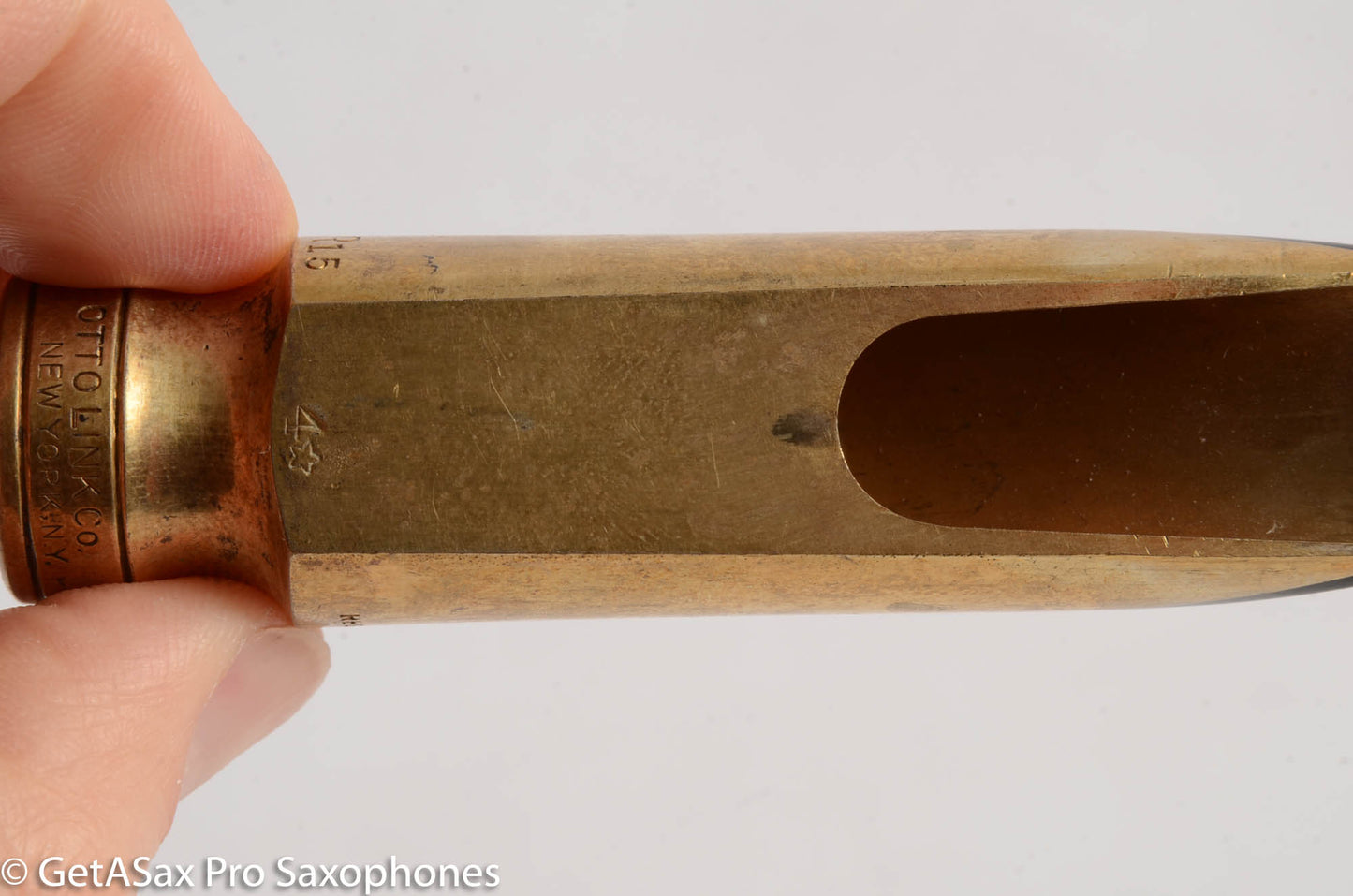 Otto Link Metal Tone Master 4* Alto Saxophone Mouthpiece Beautiful! MPC671