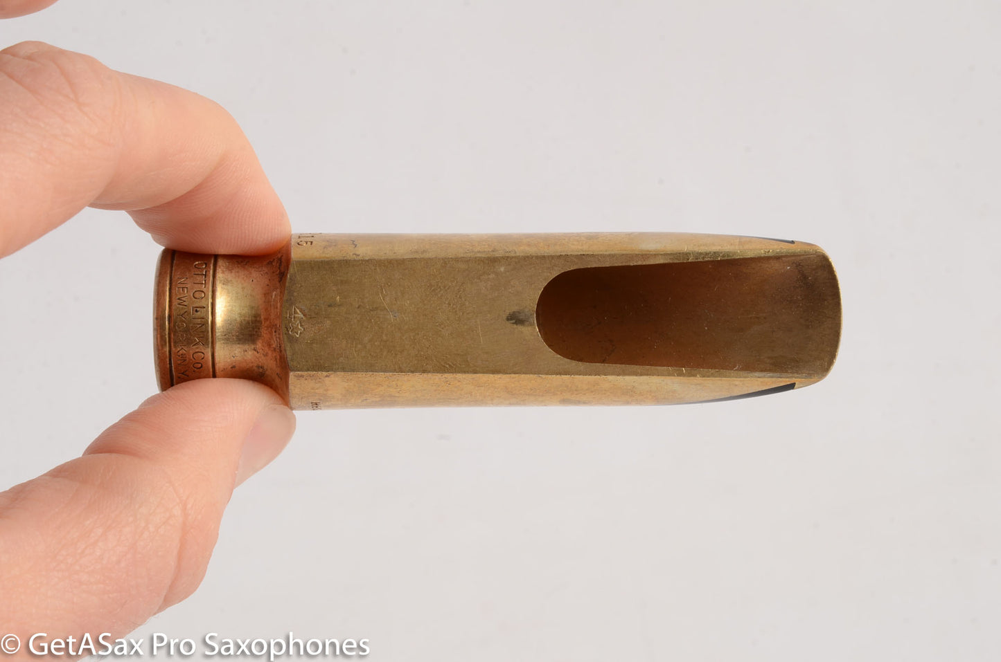 Otto Link Metal Tone Master 4* Alto Saxophone Mouthpiece Beautiful! MPC671