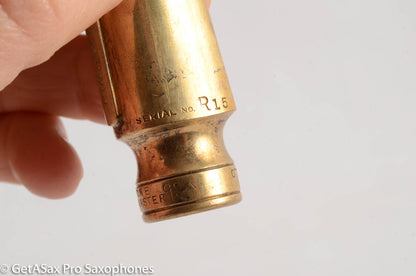 Otto Link Metal Tone Master 4* Alto Saxophone Mouthpiece Beautiful! MPC671