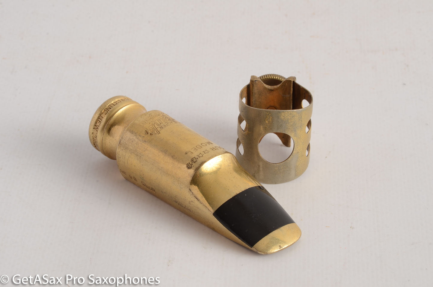 Otto Link Metal 4**** Alto Mouthpiece 5* facing .070" Smooth! MPC700