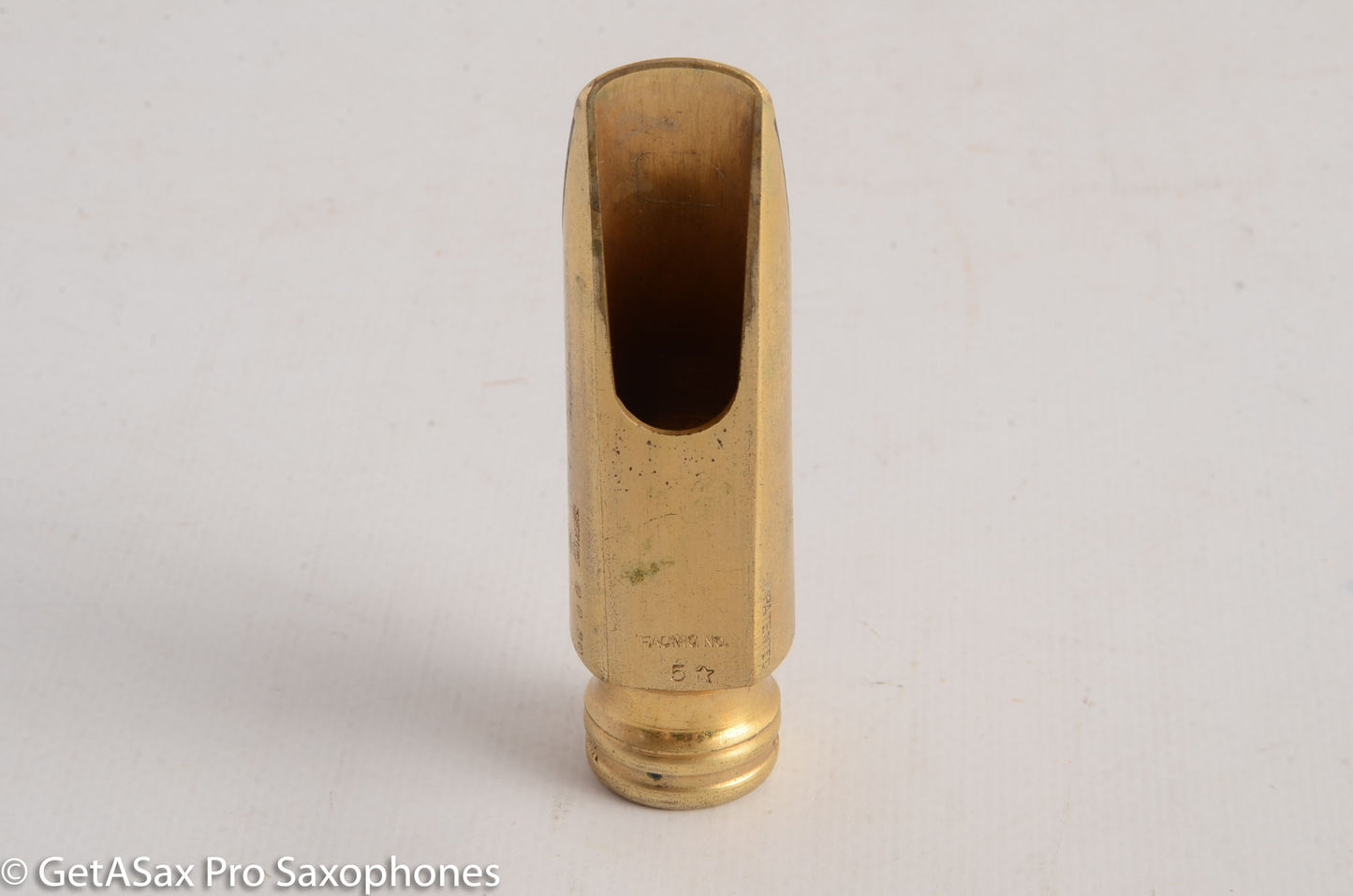 Otto Link Metal 4**** Alto Mouthpiece 5* facing .070" Smooth! MPC700