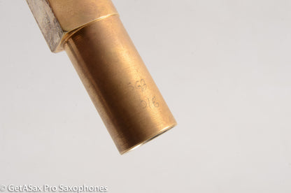 Guardala Handmade Studio Baritone Saxophone Mouthpiece #18 Super Early Original .112