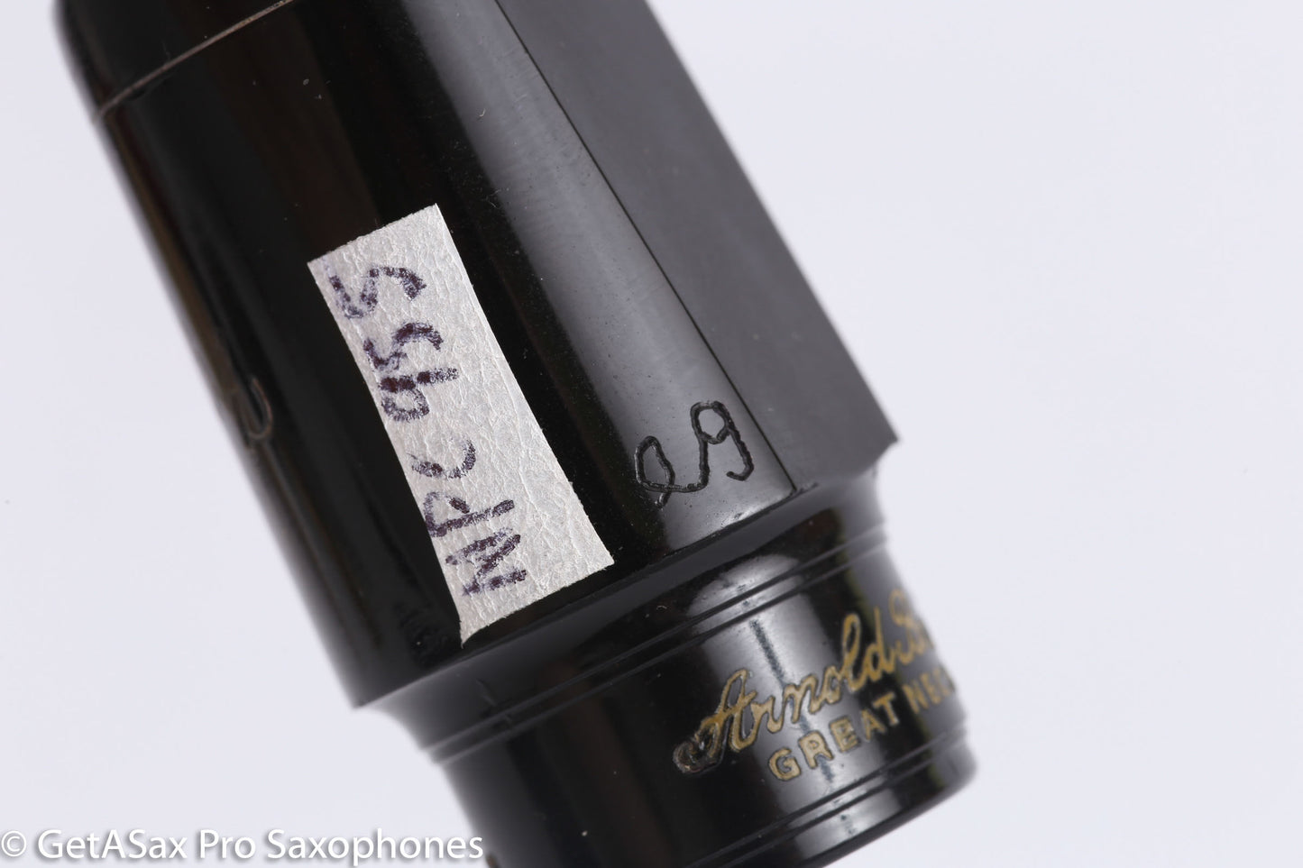 Brilhart Ebolin Great Neck Alto Saxophone Mouthpiece 7 .080" Tip EG Reface Great! MPC955