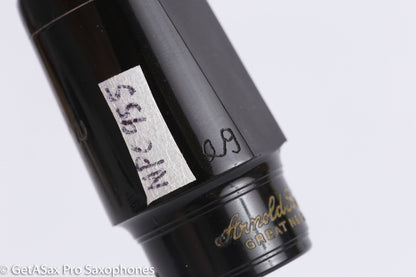 Brilhart Ebolin Great Neck Alto Saxophone Mouthpiece 7 .080" Tip EG Reface Great! MPC955