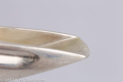 Selmer C** Alto Saxophone Mouthpiece Vintage Scroll Metal Silver MPC956
