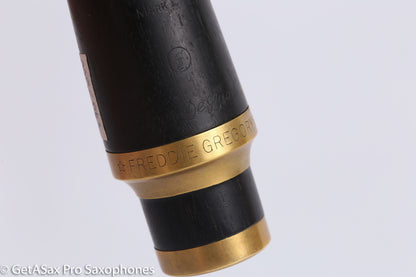 Freddie Gregory Super DeLuxe Mark 1 Grenadilla Tenor Saxophone Mouthpiece 8* MPC963