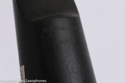 Freddie Gregory Super DeLuxe Mark 1 Grenadilla Tenor Saxophone Mouthpiece 8* MPC963