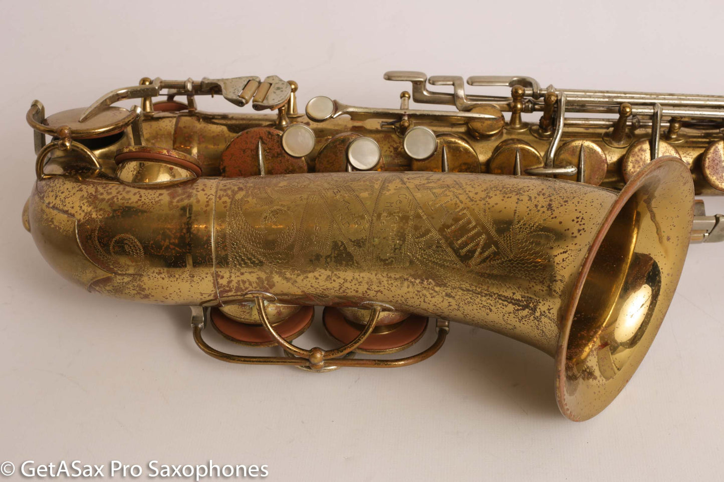 Martin Centennial Alto Saxophone Committee II and III Transitional Model Rare! 142319