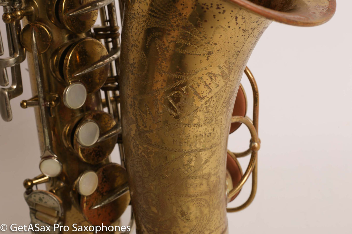 Martin Centennial Alto Saxophone Committee II and III Transitional Model Rare! 142319