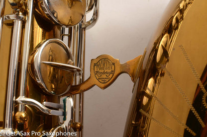 Martin Committee II Tenor Saxophone Excellent Condition Original Lacquer Overhauled 131115