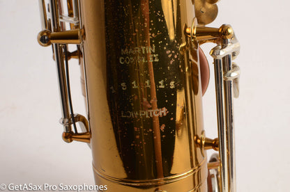Martin Committee II Tenor Saxophone Excellent Condition Original Lacquer Overhauled 131115