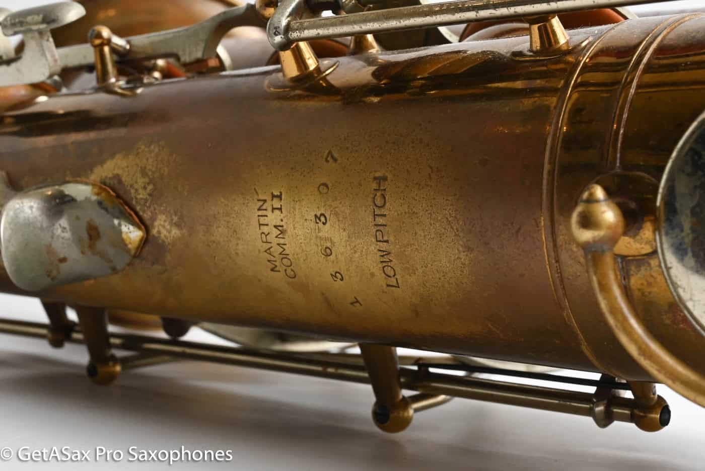 Martin Committee II Tenor Worn Original Lacquer 136307