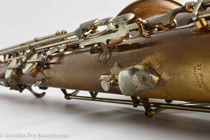 Martin Committee II Tenor Worn Original Lacquer 136307