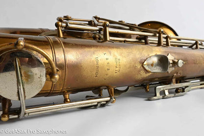 Martin Committee II Tenor Worn Original Lacquer 136307