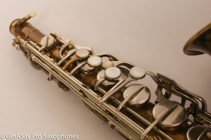 Martin Committee II Alto Saxophone Original Lacquer Plays Well Great Deal! 131k