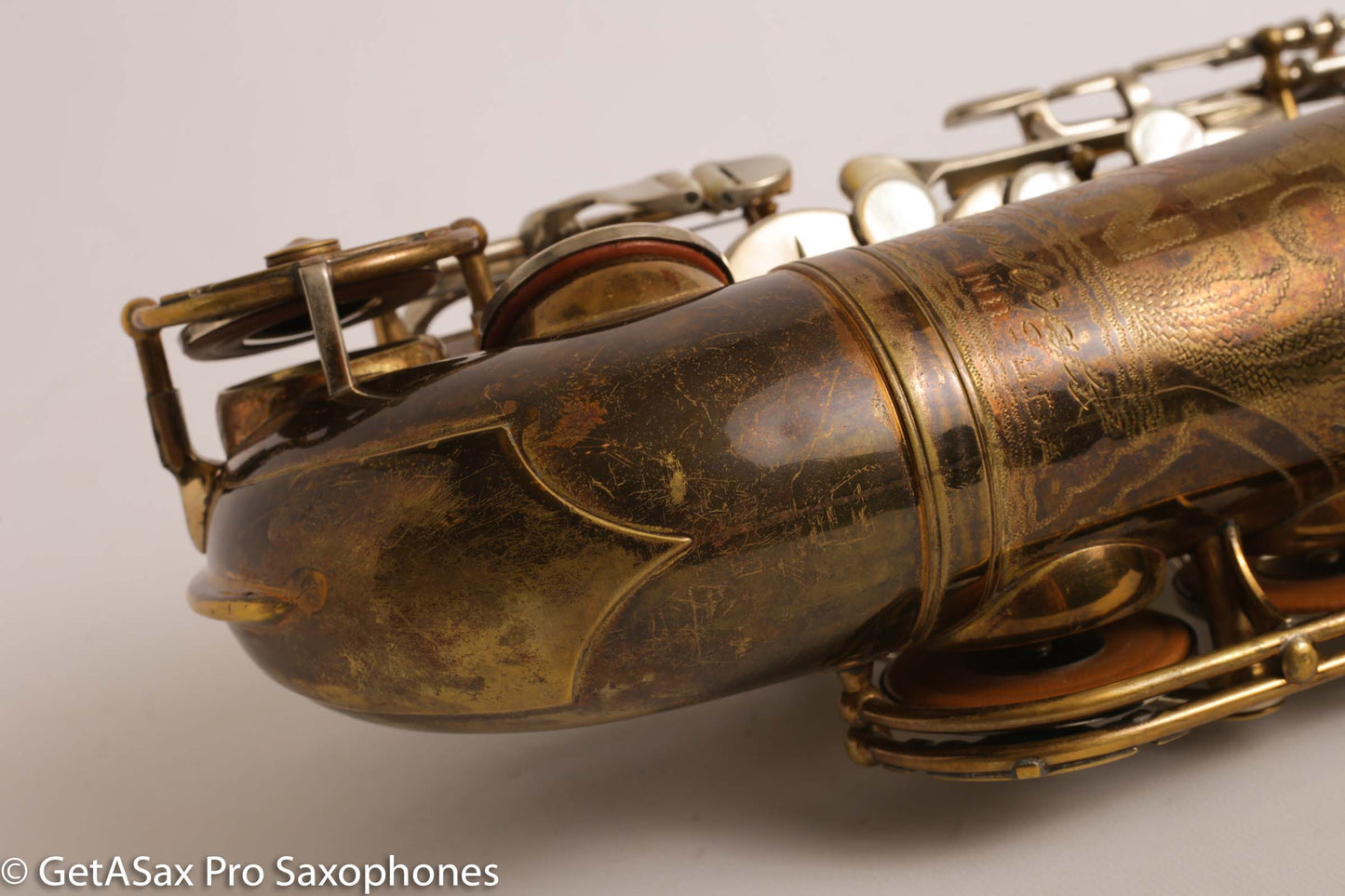 Martin Committee II Alto Saxophone Original Lacquer Plays Well Great Deal! 131k