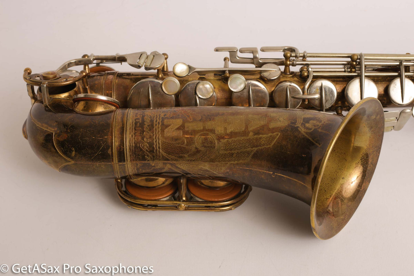 Martin Committee II Alto Saxophone Original Lacquer Plays Well Great Deal! 131k