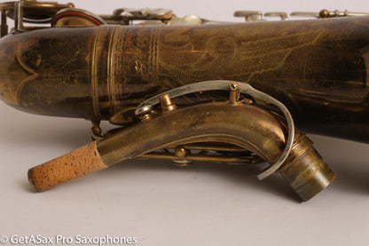 Martin Committee II Alto Saxophone Original Lacquer Plays Well Great Deal! 131k