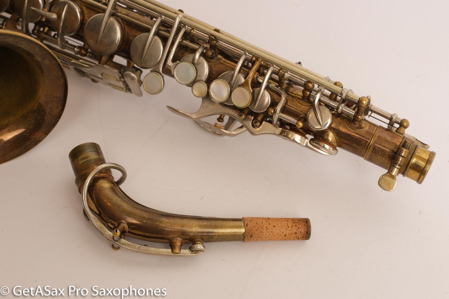 Martin Committee II Alto Saxophone Original Lacquer Plays Well Great Deal! 131k