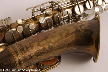 Martin Committee II Alto Saxophone Original Lacquer Plays Well Great Deal! 131k