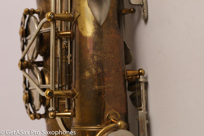 Martin Committee II Alto Saxophone Original Lacquer Plays Well Great Deal! 131k