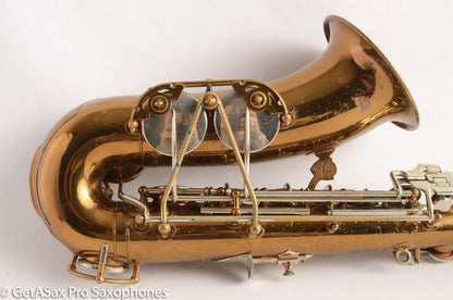 Martin Committee II Alto Saxophone Original Lacquer Lion and Crown 136238