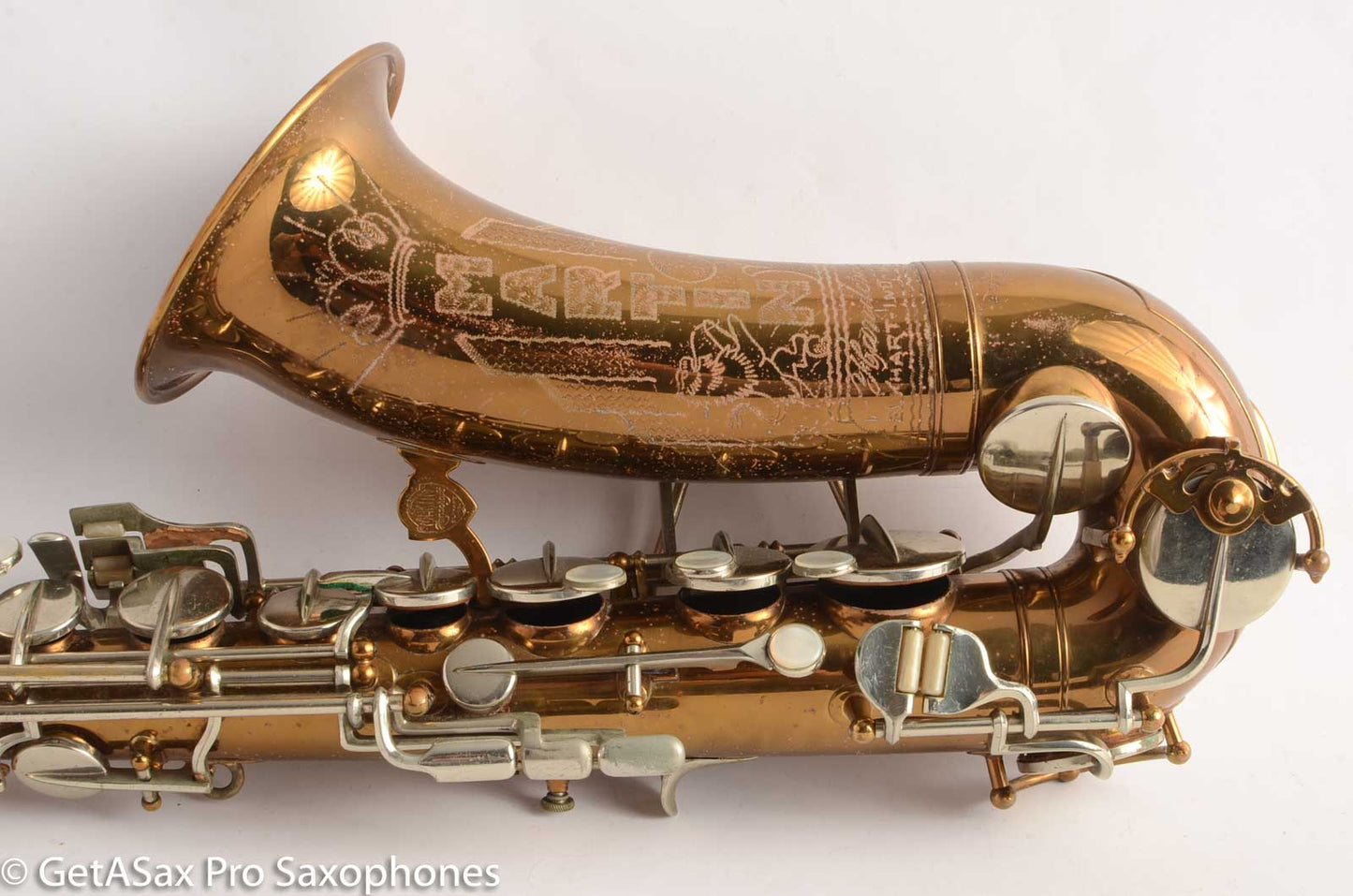 Martin Committee II Alto Saxophone Original Lacquer Lion and Crown 136238