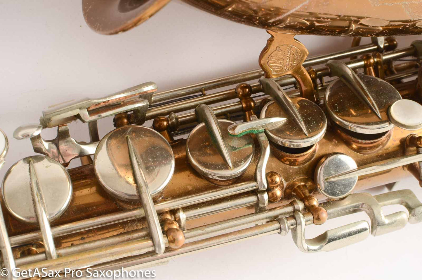 Martin Committee II Alto Saxophone Original Lacquer Lion and Crown 136238