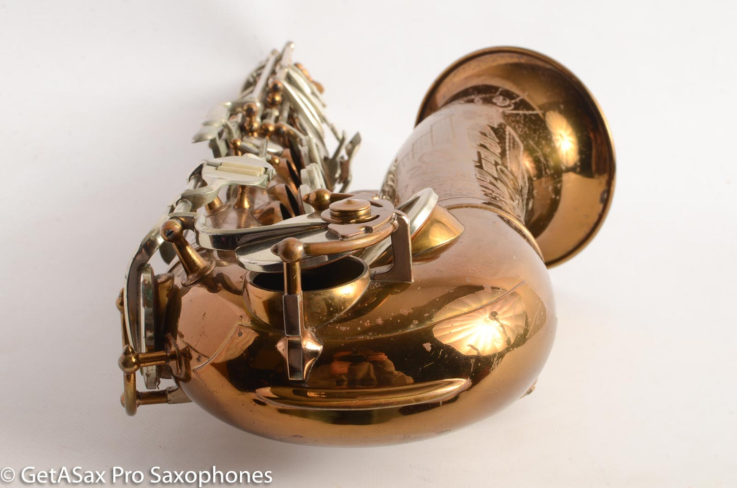 Martin Committee II Alto Saxophone Original Lacquer Lion and Crown 136238