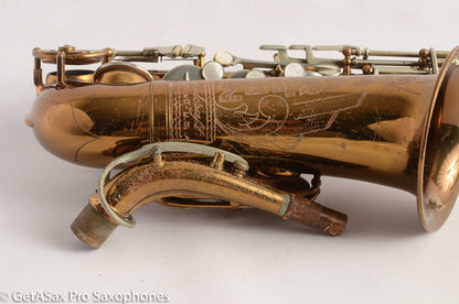 Martin Committee II Alto Saxophone Original Lacquer Lion and Crown 136238