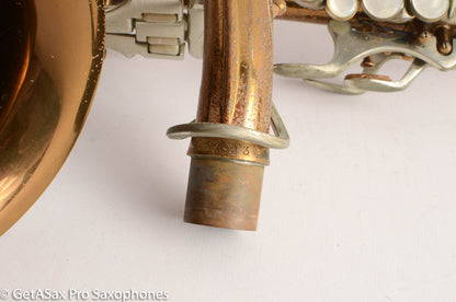 Martin Committee II Alto Saxophone Original Lacquer Lion and Crown 136238