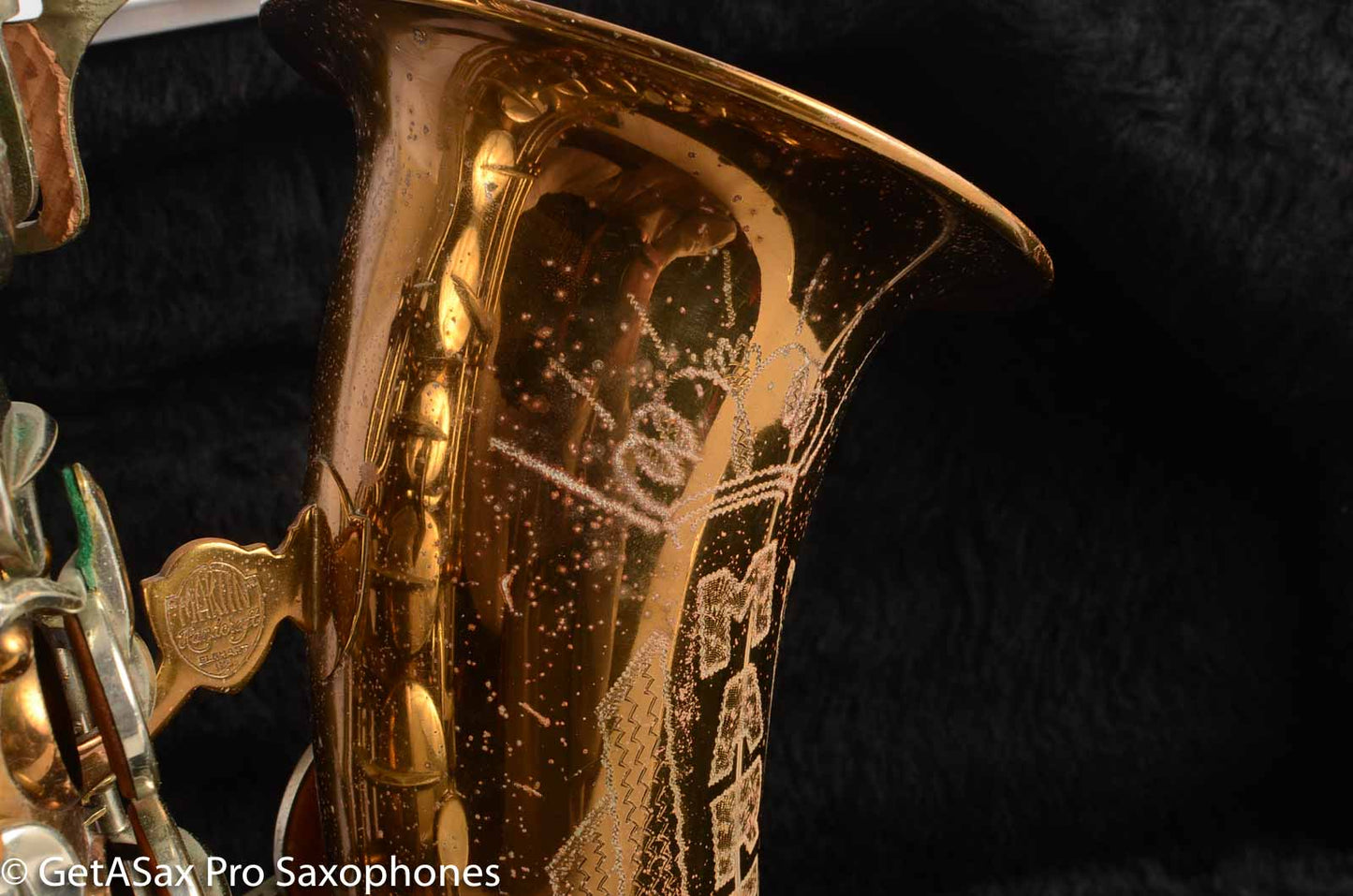 Martin Committee II Alto Saxophone Original Lacquer Lion and Crown 136238