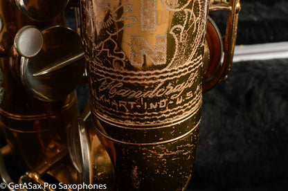 Martin Committee II Alto Saxophone Original Lacquer Lion and Crown 136238