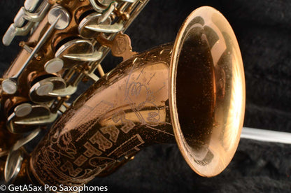 Martin Committee II Alto Saxophone Original Lacquer Lion and Crown 136238