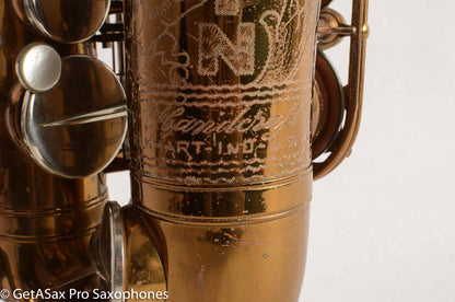 Martin Committee II Alto Saxophone Original Lacquer Lion and Crown 136238