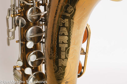 Martin Committee II Tenor Saxophone Original Lacquer Overhauled Excellent 131105
