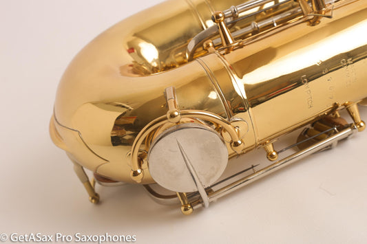 Martin Committee II Tenor Saxophone Great Deal Old Pads Relacquer 137670