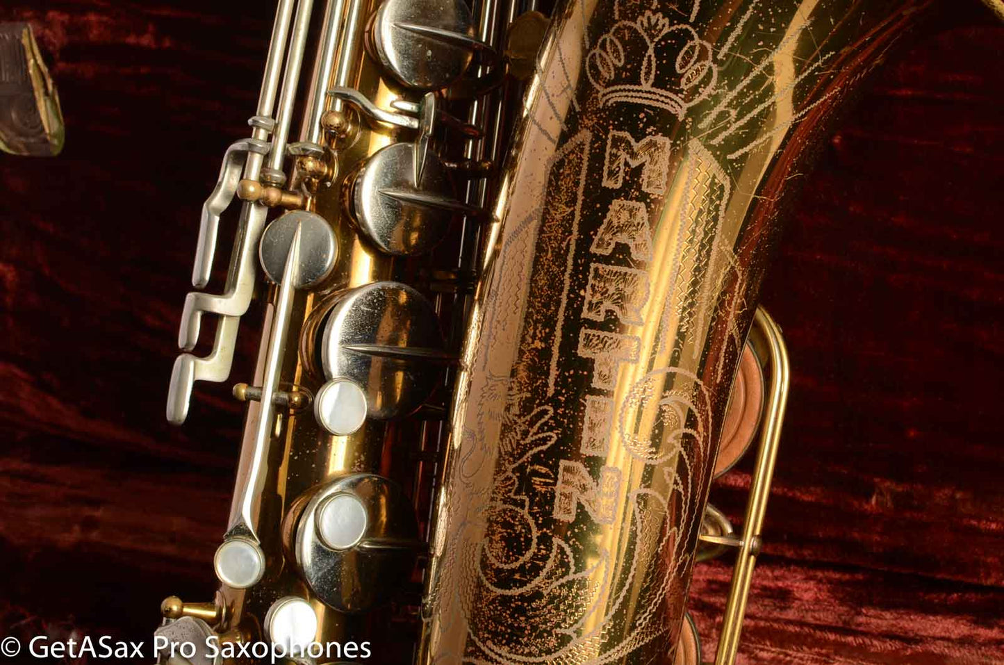 Martin Committee II Tenor Saxophone Very Good Condition Original Lacquer Orig Pads 139670